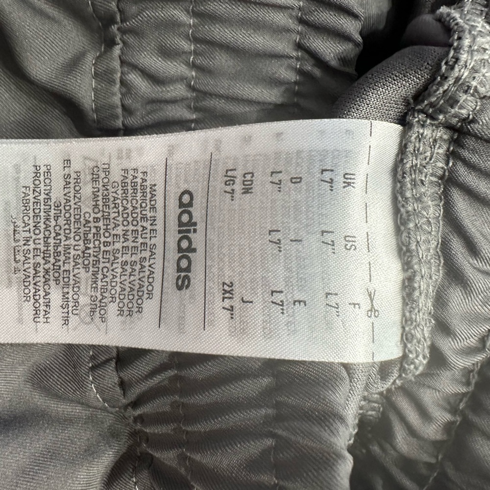 Adidas Light Gray Sports Shorts